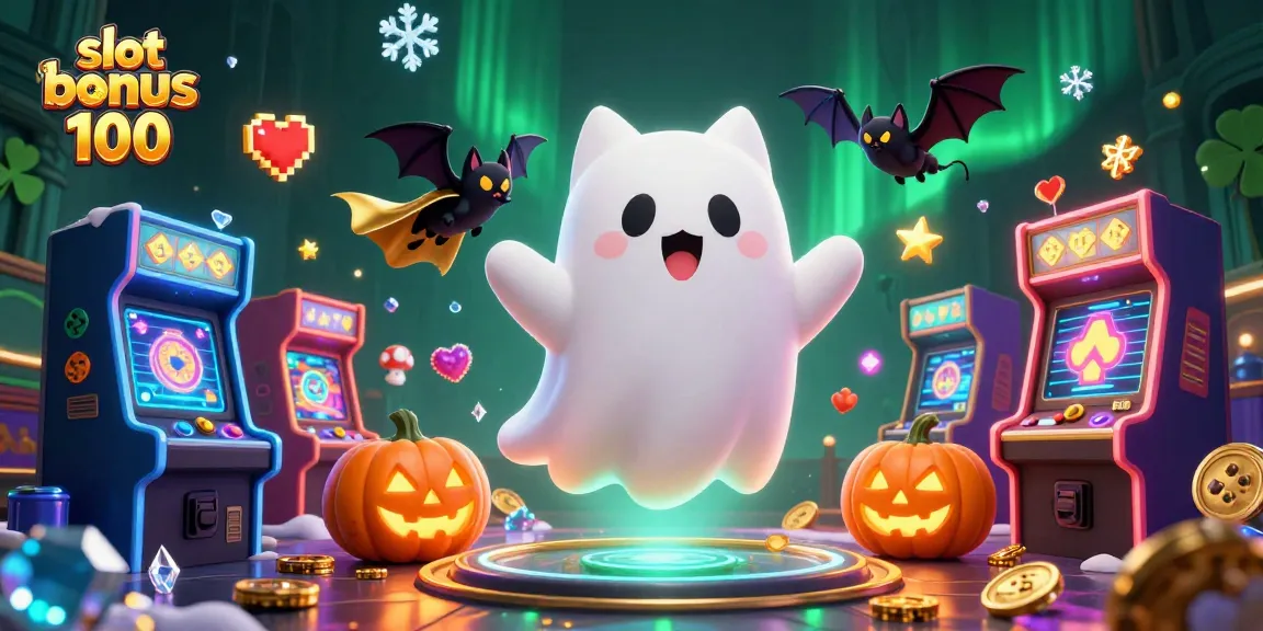 Experience the thrill of winning with the slot bonus new member 100 in a fun, vibrant casino scene.