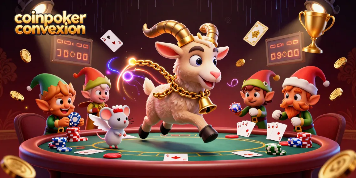 Plongez dans l'univers de CoinPoker connexion avec des gremlins malicieux et un Krampus gérant le casino.