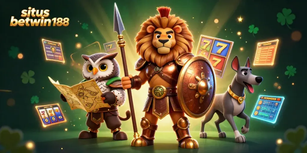 Rasakan keseruan situs betwin188 dengan tampilan slot 3D yang menarik dan karakter menarik.