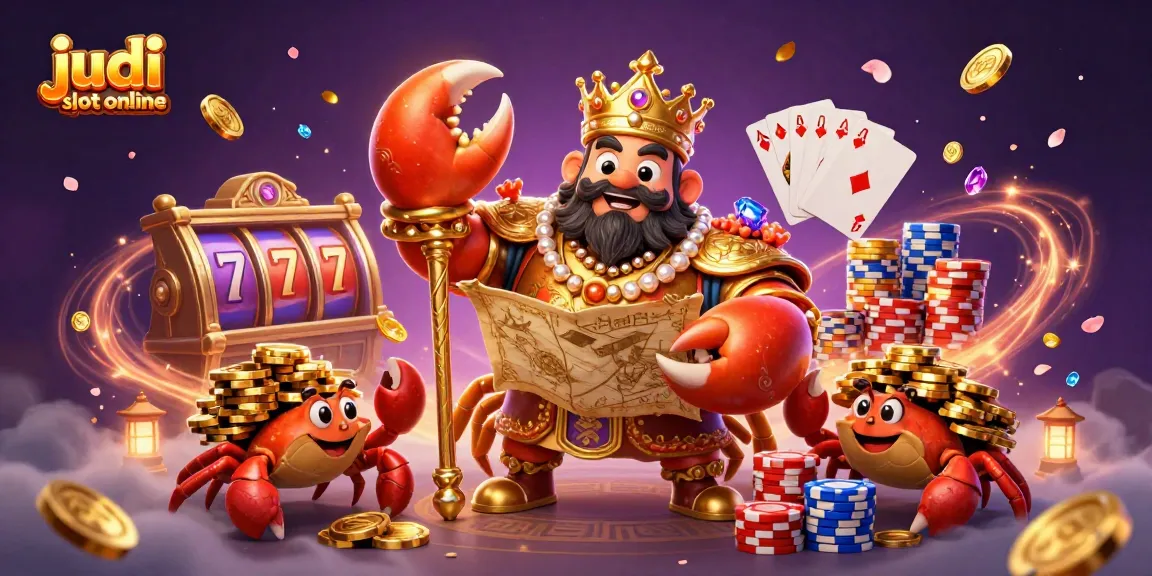 Menangkan pengalaman judi slot online dengan mesin slot, koin emas, dan karakter kartun menarik.