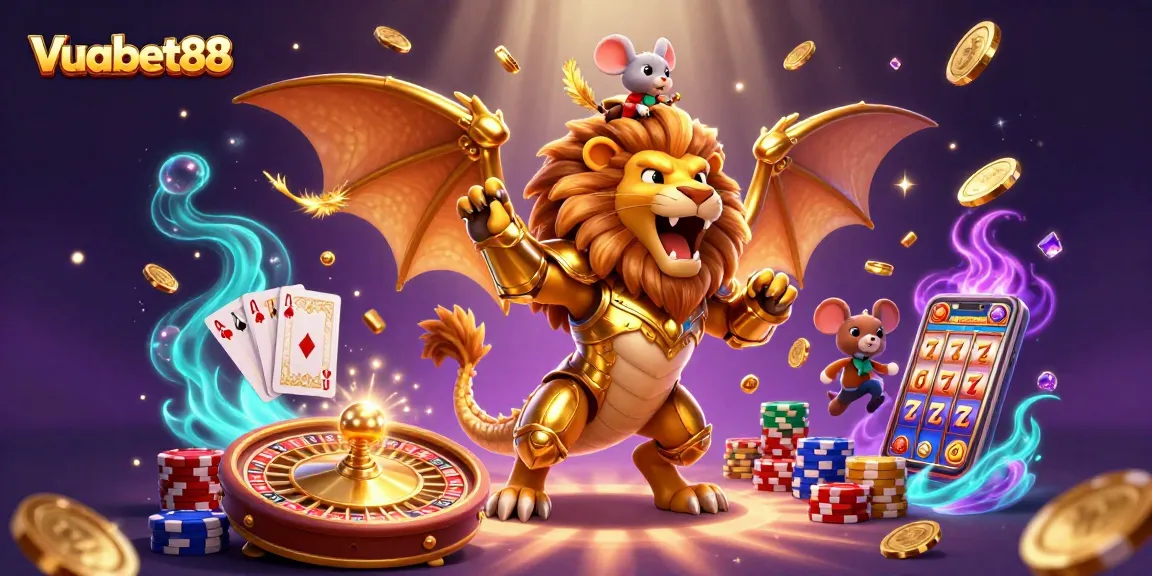 Experience thrilling gameplay and winning strategies at Vuabet88 with its spectacular casino action.