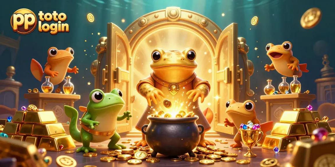 Experience exhilarating gameplay with pp toto login as golden coins and treasures fill the digital realm.
