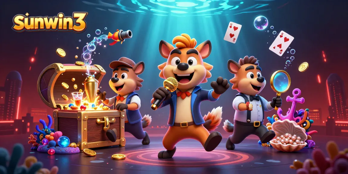 Experience the fun of sunwin3 with hyenas running a comedy casino club full of excitement!