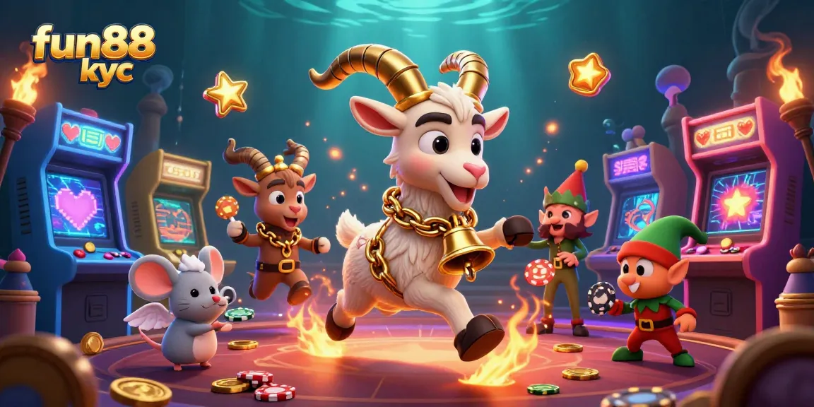 Chơi game cá cược tại fun88 kyc với hình ảnh sống động của các nhân vật hoạt hình 3D.