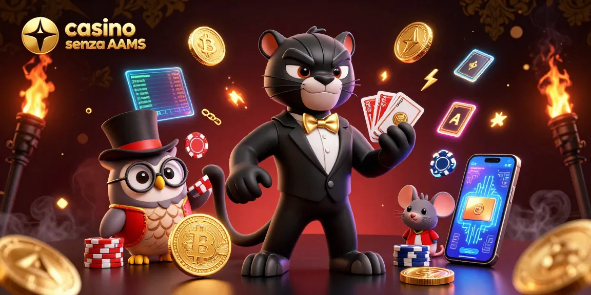 Gioca nel casino senza AAMS con emozionante atmosfera e personaggi 3D unici.