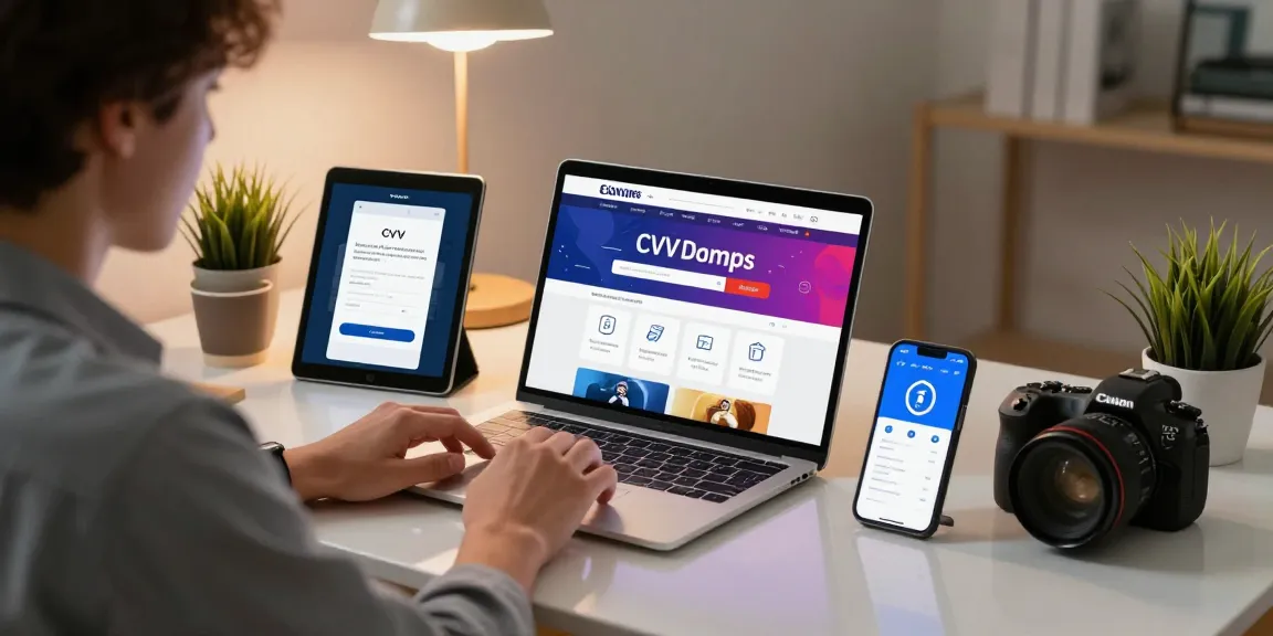 Engaging transaction at a cvv dumps shop website with secure payment options.