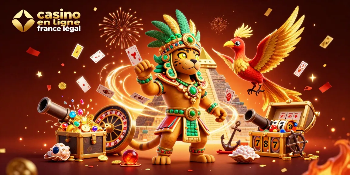 Jouez sur un casino en ligne France légal avec des personnages 3D animés et des éléments de jeux captivants.