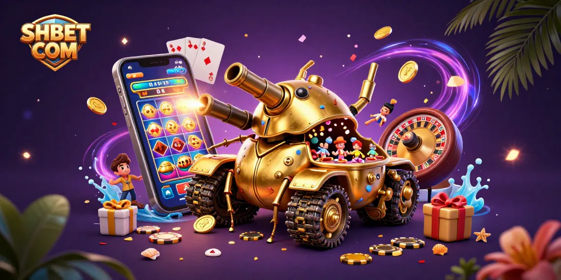 Experience the vibrant excitement of gaming at SHBET COM, where an extravagant casino miniature awaits!