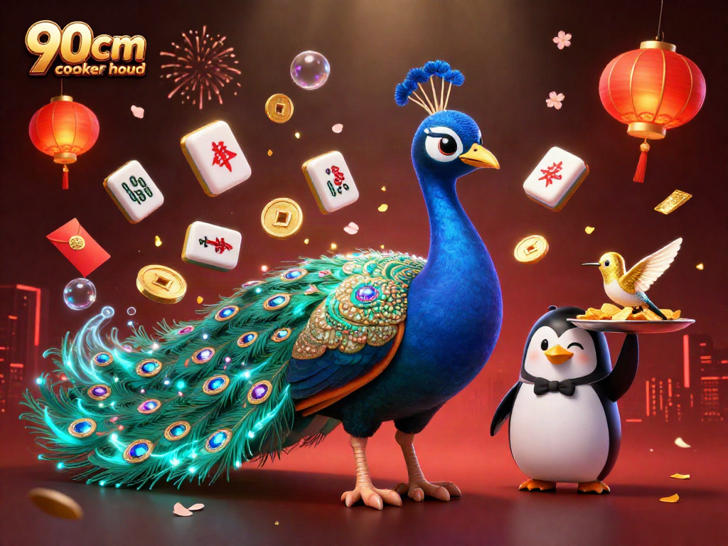 Engage with the vibrant spirit of the 90cm cooker hood showcasing the casino atmosphere with colorful elements.