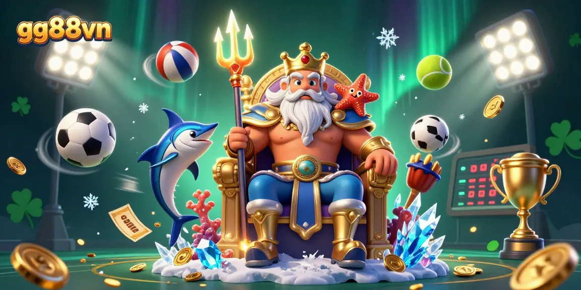Engage with exhilarating gaming experiences at gg88vn featuring Neptune and vibrant sports elements.