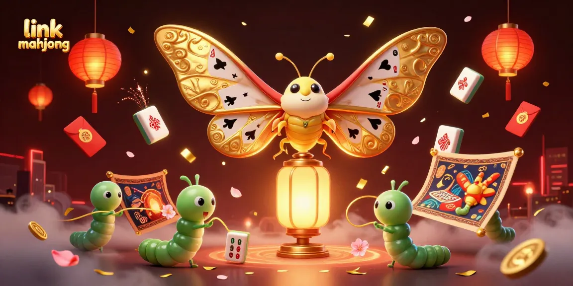 Engage with link mahjong as 3D characters celebrate the excitement of casino scenes and mahjong tiles.