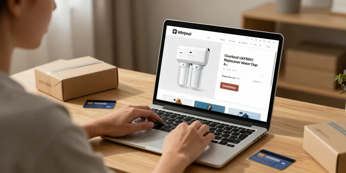 Overbest UKF8001 Replacement for EveryDrop by Whirlpool Refrigerator Water Filter 4 - Best online shopping experience for this premium filter on an e-commerce platform.