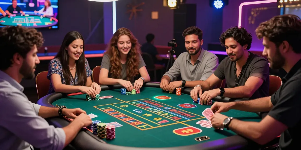 Exciting Andar Bahar game in a live casino setting with players engaged.