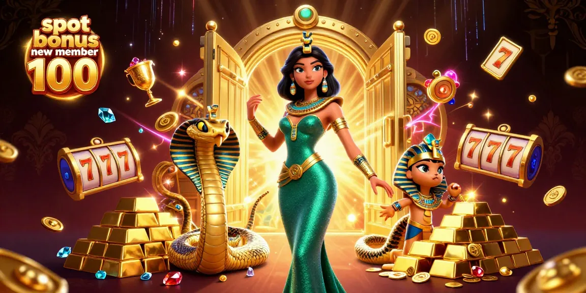 Activate your gaming luck with the slot bonus new member 100 for thrilling casino wins!