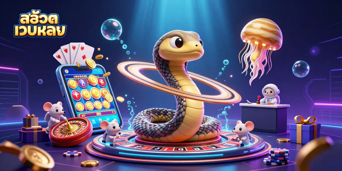 Bet strategically with สล็อตเว็บตรง amidst a cosmic casino adventure featuring unique gaming elements.