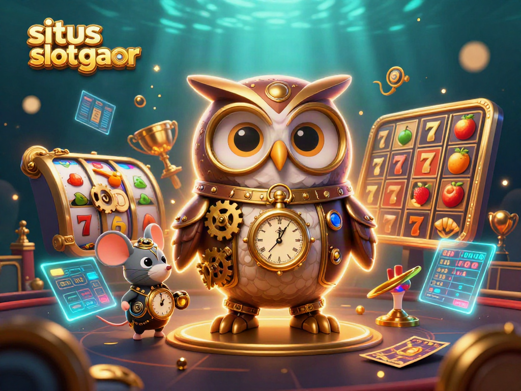 Engage with the situs slot gacor world featuring dynamic slot reels and enchanting steampunk characters.
