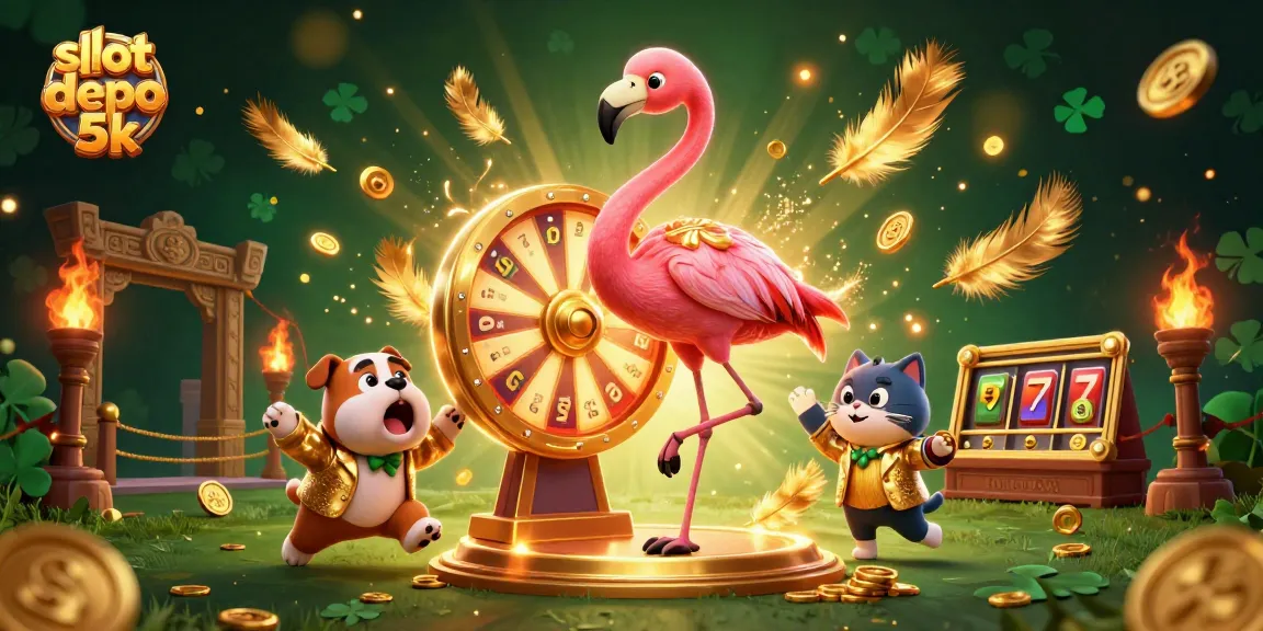 Spin and win at slot depo 5k with exciting game show hosts and colorful prizes.