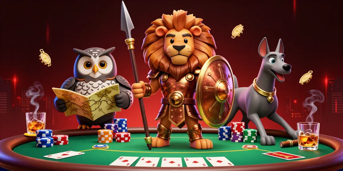 Engage in thrilling gameplay with Bg678's vibrant casino scene showcasing poker elements and dynamic characters.
