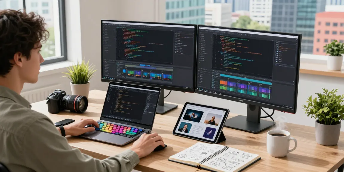 Developer coding in a modern workspace emphasizing 纸飞机中文版 for effective communication tools.